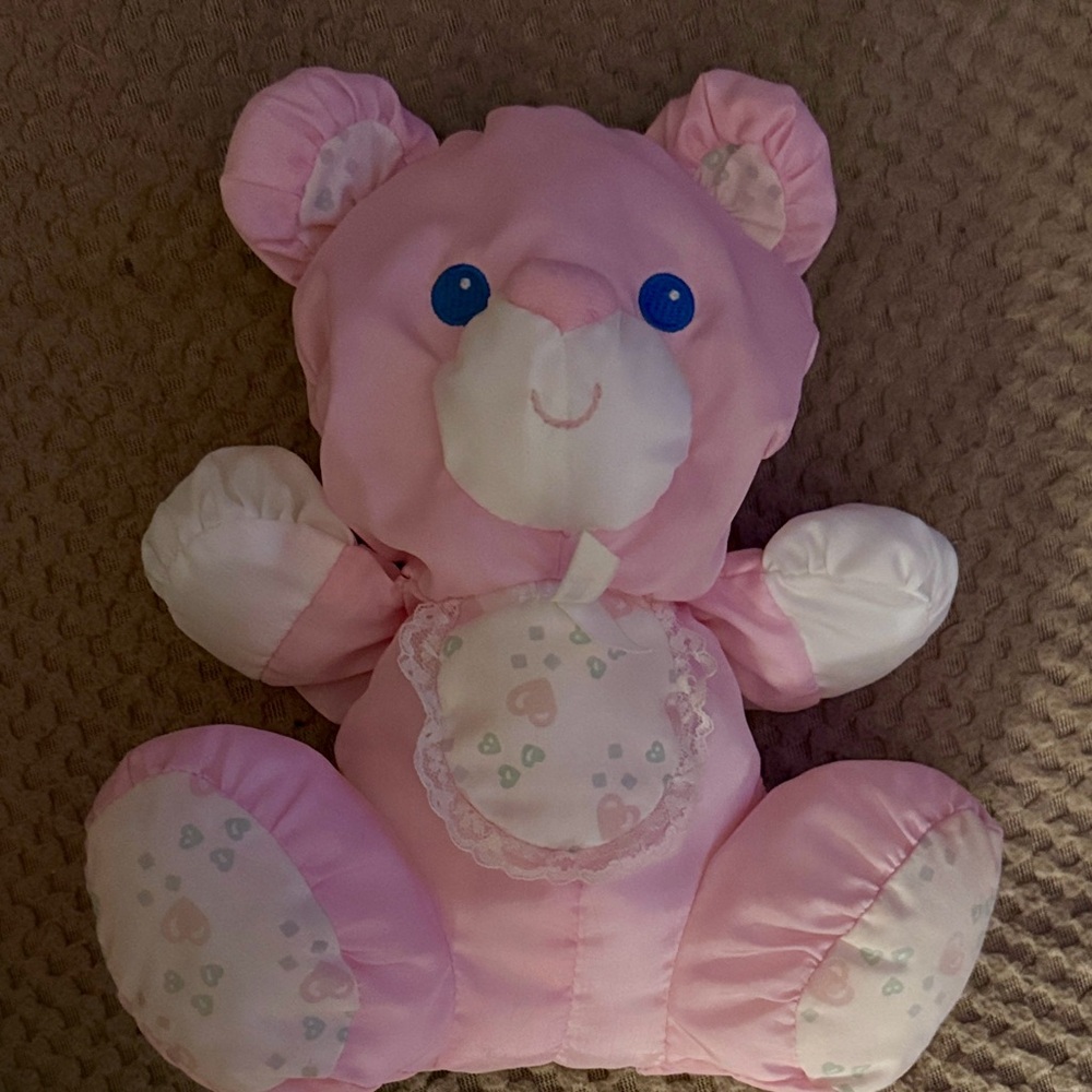 EUC Pink Puffalumps Bear